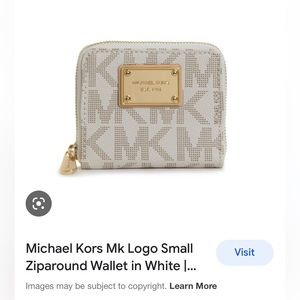 Michael Kors Small Zip Around Wallet